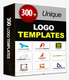 300 Logo Templates Cheap Bundle With Resell Rights - Graphic Design, HD Png Download, Transparent PNG