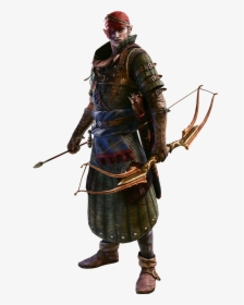 Arrow,archery,bow And Arrow,ranged Weapon,fictional - Witcher 2 Iorveth, HD Png Download, Transparent PNG