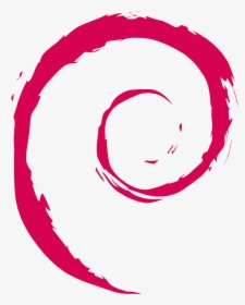 Transparent Pomf Png - Debian Logo Black Png, Png Download, Transparent PNG