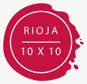 Rioja 10 X 10 Logo Rioja Logo Purple V1 - Circle, HD Png Download, Transparent PNG
