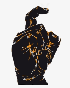 Don T Tread On Me Snake Png -come Hither Hand Signal - Illustration, Transparent Png, Transparent PNG