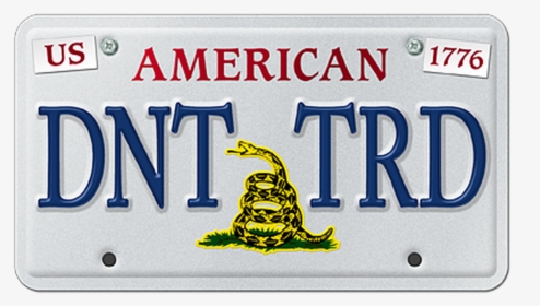 Don’t Tread On Me Mini-license Plate Magnet - Don T Tread On Me, HD Png Download, Transparent PNG