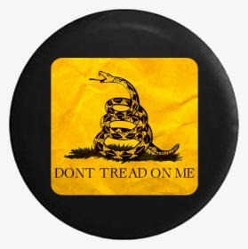 Don T Tread On Me Yellow And Black Gagsden Snake Jeep - Dont Tread On Me, HD Png Download, Transparent PNG
