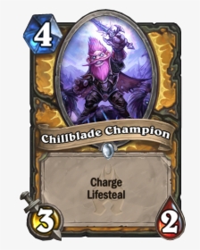 Engb Chillbladechampion - Knights Of The Frozen Throne Cards, HD Png Download, Transparent PNG