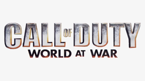 Cod World At War Logo, HD Png Download, Transparent PNG