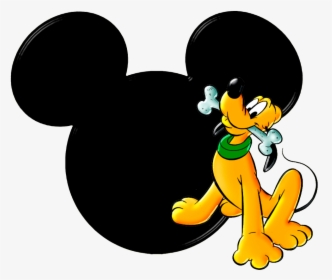 Pluto And Mickey Head, HD Png Download, Transparent PNG