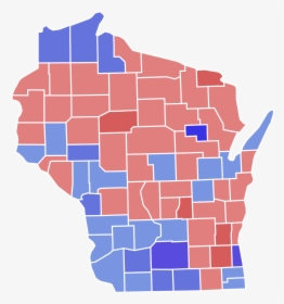 Wisconsin Presidential Election Results 2016, HD Png Download, Transparent PNG