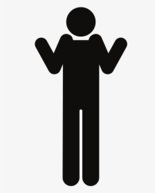 Shrug - Don T Know Icon Png, Transparent Png, Transparent PNG