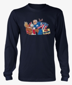 Bernie Sanders Captain America Punch Donald Trump Feel - Ugly Sweater Frosty Snowman, HD Png Download, Transparent PNG