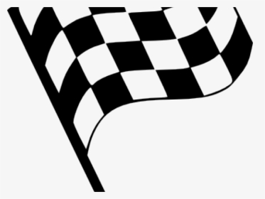 Finish Line Clipart Finished - Finish Line Flag Cartoon, HD Png Download, Transparent PNG