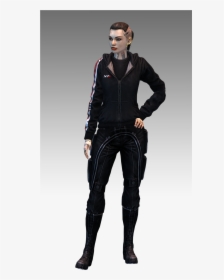 Mass Effect 3 Jack N7 Hoodie Model By Nightfable, HD Png Download, Transparent PNG