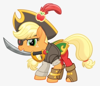 My Little Pony The Movie Applejack Pirate, HD Png Download, Transparent PNG