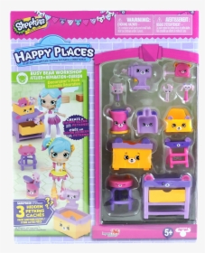Shopkins Happy Place Busy Bear Workshop, HD Png Download, Transparent PNG
