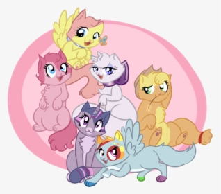 My Little Kittens 1 My Little Pony Friendship Is Magic, HD Png Download, Transparent PNG