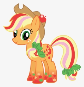 Transparent My Little Pony Fluttershy Png - My Little Pony Applejack Power, Png Download, Transparent PNG
