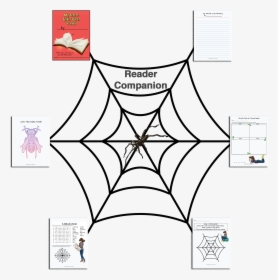 Drawing Entry Journal - Outline Of A Spider Web, HD Png Download, Transparent PNG