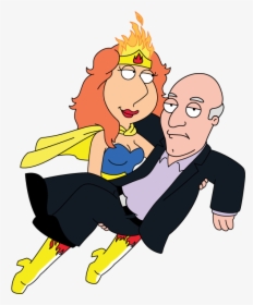 Transparent George Takei Png - Lois Griffin And Quagmire, Png Download, Transparent PNG