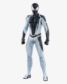 Spider Man Negative Suit Hot Toys 1 6, HD Png Download, Transparent PNG