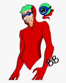“ Jackieboy Man And Septic Sam Here To Save The Day - Jacksepticeye Art Jackieboy Man, HD Png Download, Transparent PNG