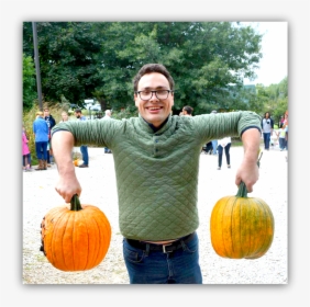 Guy With Pumpkins, HD Png Download, Transparent PNG