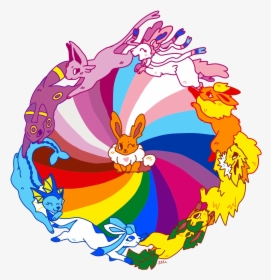 Pokemon Pride Flags, HD Png Download, Transparent PNG