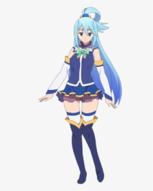 Kono Subarashii Sekai Ni Shukufuku Wo Wiki - Kono Subarashii Sekai Ni Shukufuku Wo Aqua, HD Png Download, Transparent PNG