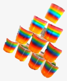 #jello #jelloshots #freetoedit - Rainbow Jello Shots, HD Png Download, Transparent PNG
