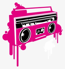 Transparent Background 80's Boombox Clipart, HD Png Download, Transparent PNG
