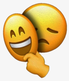 Sad And Happy Face, HD Png Download, Transparent PNG