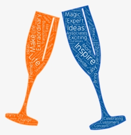 Party City - Champagne Stemware, HD Png Download, Transparent PNG