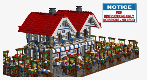 Lego Oktoberfest Party City Modular - House, HD Png Download, Transparent PNG