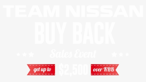 Team Nissan Back Sales Event - Paper Product, HD Png Download, Transparent PNG
