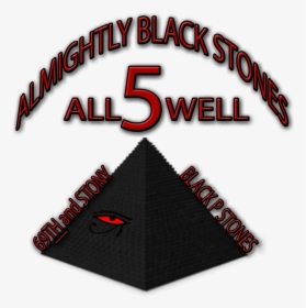 Black P Stone Pyramid, HD Png Download, Transparent PNG