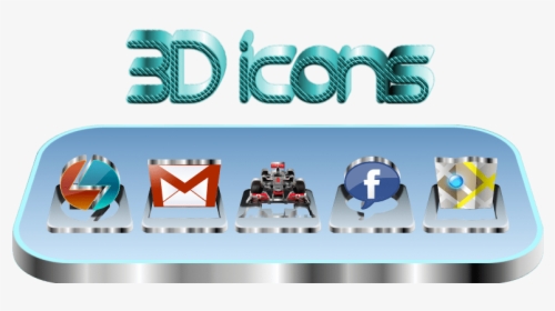 Clip Art 3d Icons For Android - 3d Icons For Android, HD Png Download, Transparent PNG