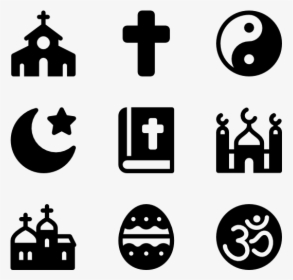 Clip Art Religion Icon Clipart - Icono Religion Png, Transparent Png, Transparent PNG