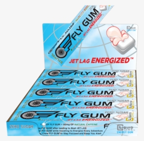 Beat Jet Lag With Fly Gum - Carmine, HD Png Download, Transparent PNG