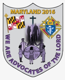 Of Columbus Maryland State - Baltimore Knights Of Columbus Logo, HD Png Download, Transparent PNG