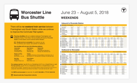 Mbta Diversion Worcester Banner - Thrown Under The Bus, HD Png Download, Transparent PNG
