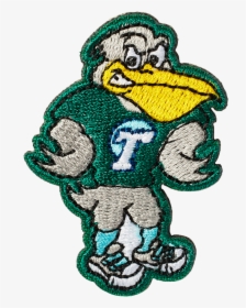 Tulane Pelican Sticker Patch - Cartoon, HD Png Download, Transparent PNG