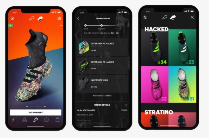 Adidas Glitch App Is Written In React Native - React Native Applications, HD Png Download, Transparent PNG