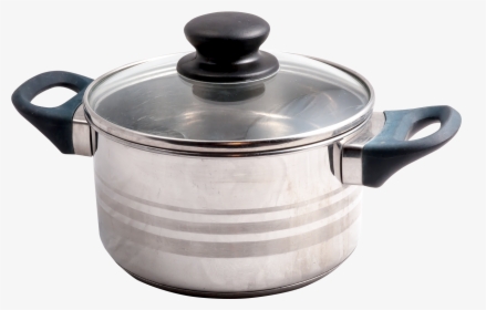Stainless Steel Cooking Pot Png Transparent Image - Stainless Steel Utensils Png, Png Download, Transparent PNG