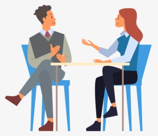 Safespace - Man And Woman Chatting Clipart, HD Png Download, Transparent PNG