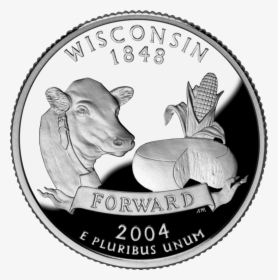 Change Wisconsin - Wisconsin State Quarter, HD Png Download, Transparent PNG