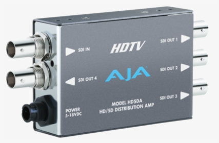 Aja Hd5da Hd-sdi Distribution Amplifier - Aja Hd Sd Distribution Amp, HD Png Download, Transparent PNG