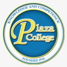 New Plaza Logo - Plaza College, HD Png Download, Transparent PNG