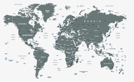 Pega Medical - Vector World Map Png, Transparent Png, Transparent PNG