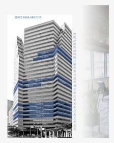 Columbia Plaza Availabilities - Commercial Building, HD Png Download, Transparent PNG