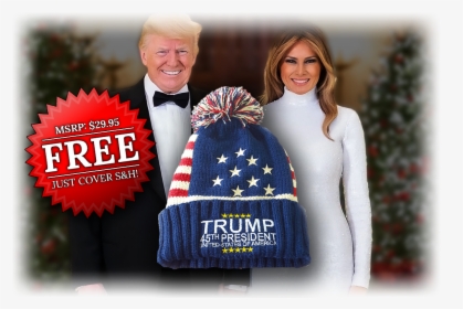Donald And Melania Christmas Coin, HD Png Download, Transparent PNG