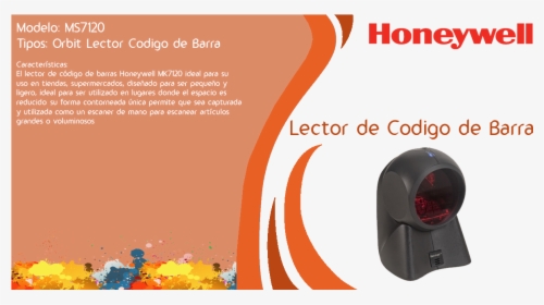 Lector De Codigo De Barra - Honeywell, HD Png Download, Transparent PNG