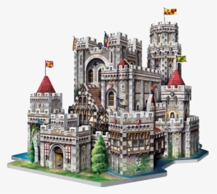 King Arthur S Camelot 3d Jigsaw Puzzle - King Arthur Lego Set, HD Png Download, Transparent PNG